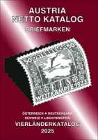 Austria Netto Katalog (ANK) Briefmarken Vierländerkatalog 20259